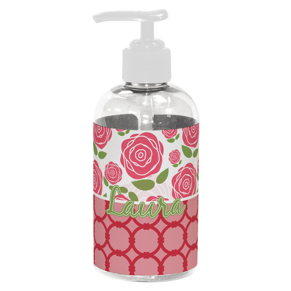 Roses Small Liquid Dispenser (8 oz) - White