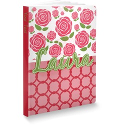 Roses Softbound Notebook - 5.75" x 8" (Personalized)