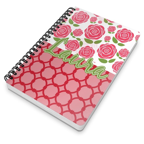 Roses Spiral Journal 7 x 10 - Main