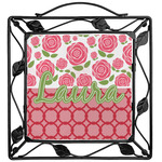 Roses Square Trivet (Personalized)