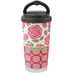 Roses Stainless Steel Coffee Tumbler (Personalized)