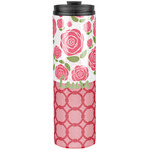 Roses Stainless Steel Skinny Tumbler - 20 oz (Personalized)