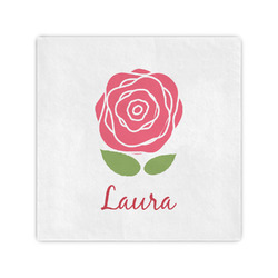 Roses Standard Cocktail Napkins (Personalized)