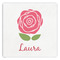 Roses Paper Dinner Napkin - Front View