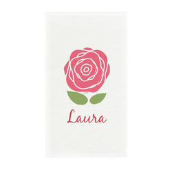 Roses Guest Paper Towels - Full Color - Standard (Personalized)