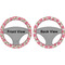 Roses Steering Wheel Cover- Front and Back