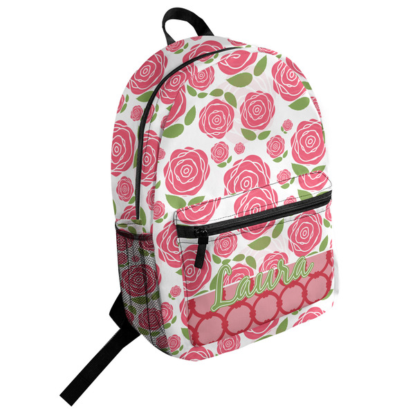 Custom Roses Student Backpack (Personalized)