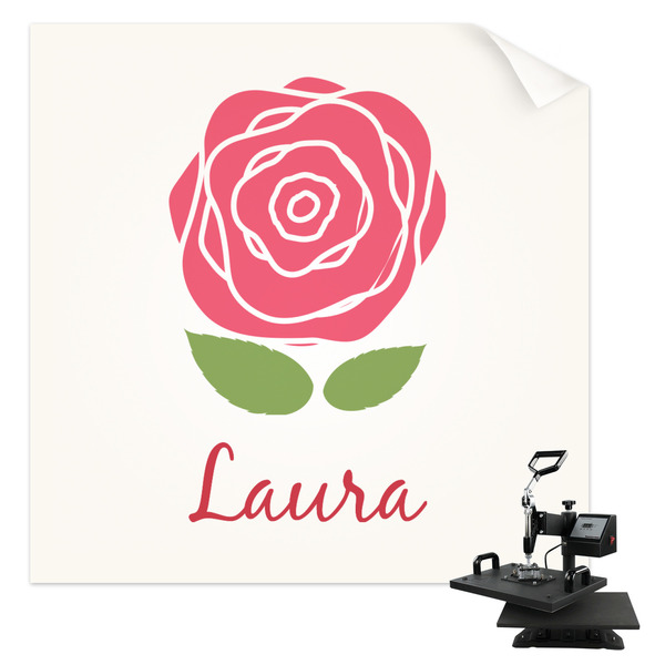Custom Roses Sublimation Transfer - Baby / Toddler (Personalized)