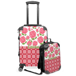 Roses Kids 2-Piece Luggage Set - Suitcase & Backpack (Personalized)