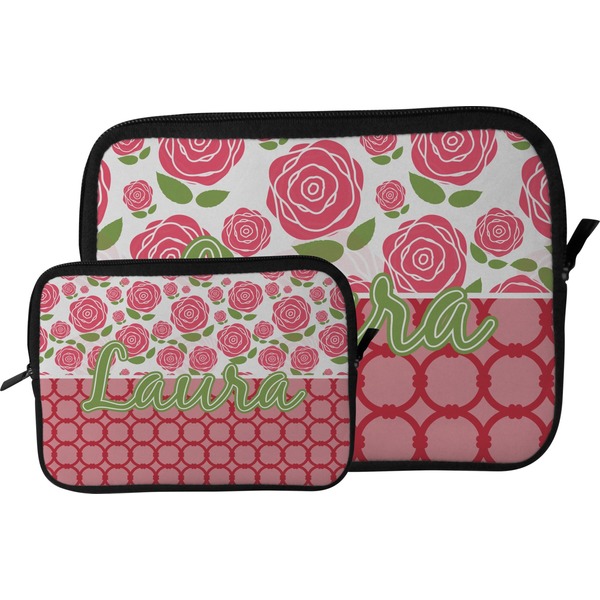 Roses Tablet Sleeve (Size Comparison)