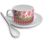 Roses Tea Cup - Single (Personalized)