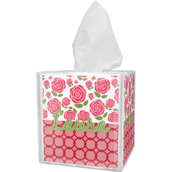 Roses Tissue Box Cover (Personalized)