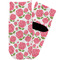 Roses Toddler Ankle Socks - Single Pair - Front and Back