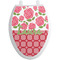 Roses Toilet Seat Decal - Elongated (Personalized)