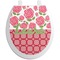 Roses Toilet Seat Decal (Personalized)