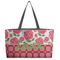 Roses Tote w/Black Handles - Front View