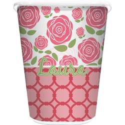 Roses Waste Basket (Personalized)