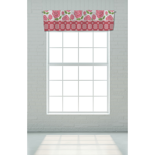 Roses Valance - On window