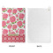 Roses Waffle Weave Golf Towel - Approval