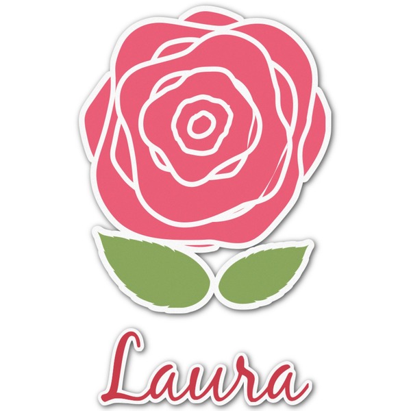 Custom Roses Graphic Decal - Small (Personalized)