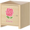 Roses Wall Graphic on Wooden Cabinet
