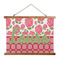 Roses Wall Hanging Tapestry - Wide (Personalized)
