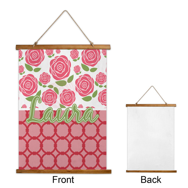 Roses Wall Hanging Tapestry - Portrait - APPROVAL
