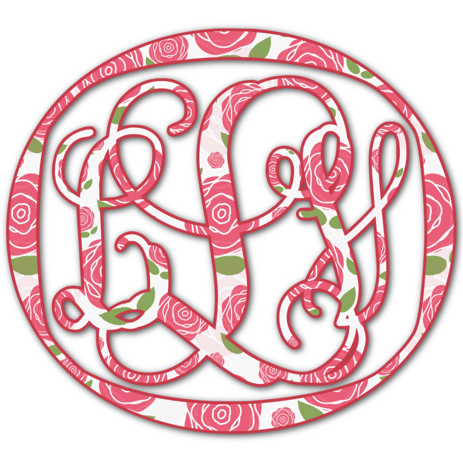 giant monogram