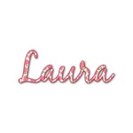 Roses Name/Text Decal - Custom Sizes (Personalized)
