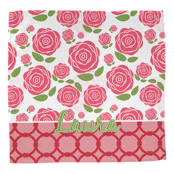 Roses Washcloth - Front - No Soap
