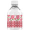 Roses Water Bottle Label - Back View