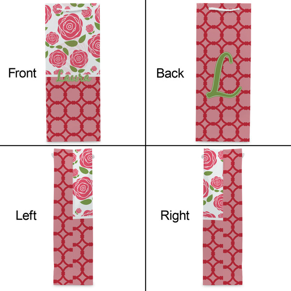 Roses Wine Gift Bag - Gloss - Approval