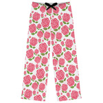 Roses Womens Pajama Pants - M