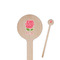 Roses Round Wooden Stir Sticks (Personalized)