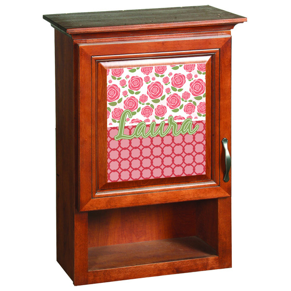 Roses Wooden Cabinet Decal (Medium)