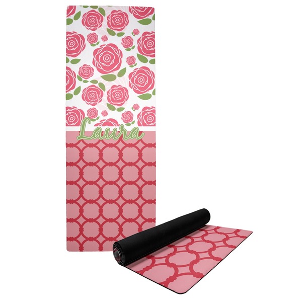 Custom Roses Yoga Mat (Personalized)