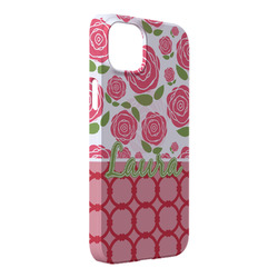 Roses iPhone Case - Plastic - iPhone 14 Plus (Personalized)