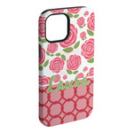 Roses iPhone Case - Rubber Lined (Personalized)
