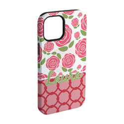 Roses iPhone Case - Rubber Lined - iPhone 15 Pro (Personalized)