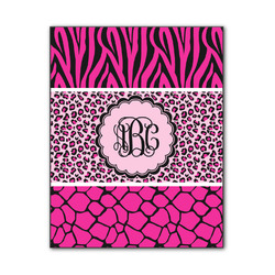 Triple Animal Print Wood Print - 11x14 (Personalized)