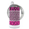Triple Animal Print 12 oz Stainless Steel Sippy Cups - FULL (back angle)