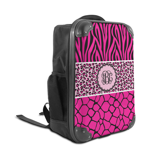 Triple Animal Print 15" Backpack - ANGLE VIEW