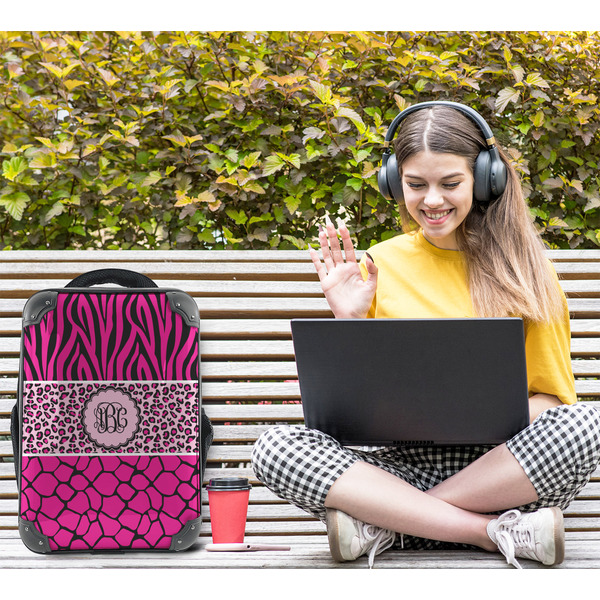 Triple Animal Print 15" Backpack - LIFESTYLE