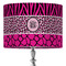 Triple Animal Print 16" Drum Lamp Shade - Fabric (Personalized)