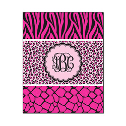 Triple Animal Print Wood Print - 16x20 (Personalized)