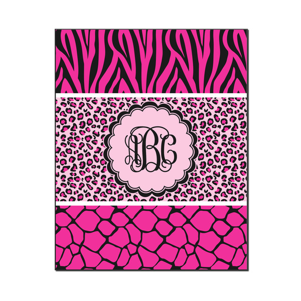 Custom Triple Animal Print Wood Print - 16x20 (Personalized)