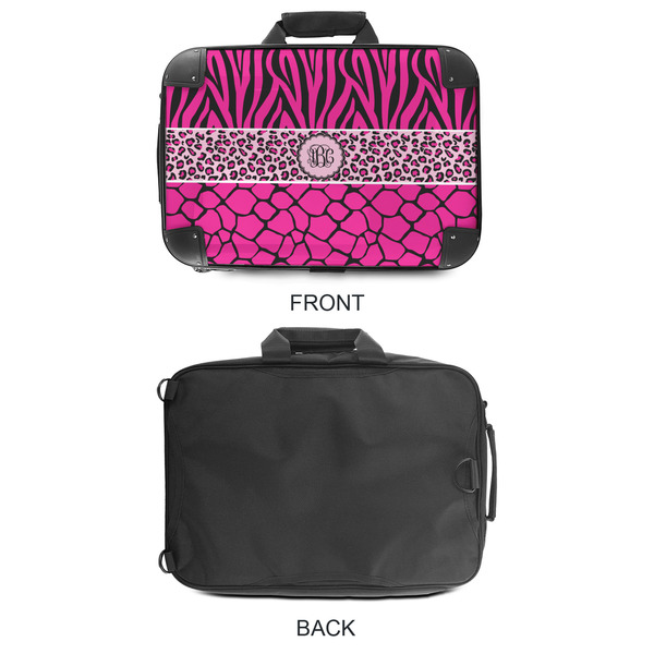 Triple Animal Print 18" Laptop Briefcase - APPROVAL