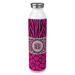 Triple Animal Print 20oz Stainless Steel Water Bottle - Full Print (Personalized)