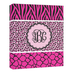 Triple Animal Print Canvas Print - 20x24 (Personalized)