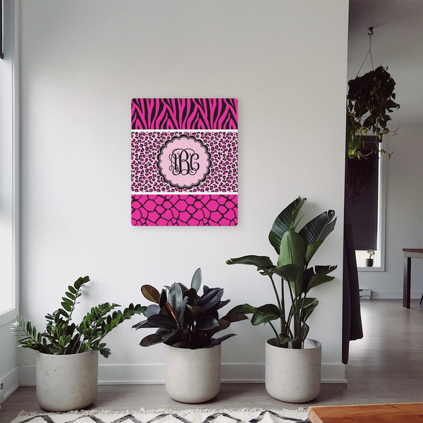 Triple Animal Print 20x24 - Canvas Print - In Context